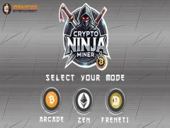 Гульня Crypto Ninja Miner онлайн