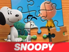 Гульня Snoopy Jigsaw Puzzle онлайн