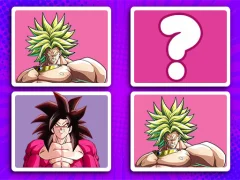 Гульня DragonBall Match Cards онлайн