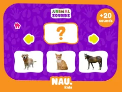 Гульня Animal Sounds онлайн