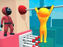 Гульня Squid Game Fall Guy онлайн