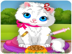 Гульня Vet Cat Clinic онлайн