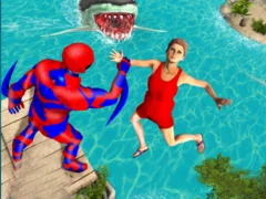 Гульня Superhero Police Speed Hero Rescue Mission онлайн
