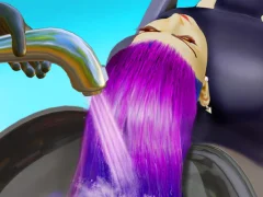 Гульня Hair Dye онлайн