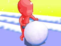 Гульня Giant Snowball Rush онлайн