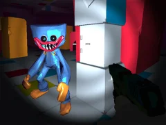 Гульня Poppy Huggy Wuggy Shooter онлайн