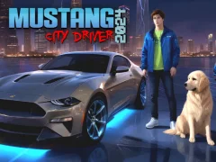 Гульня Mustang City Driver 2024 онлайн