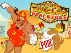 Гульня Super Wrestlers : Slaps Fury онлайн