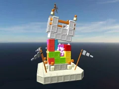 Гульня Castle Destruction Blocks онлайн