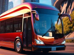 Гульня Bus Simulator Real Bus driving онлайн