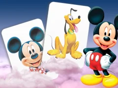 Гульня Mickey Mouse Memory Card Match онлайн
