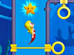 Гульня Pull Mermaid Out онлайн