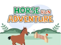 Гульня Horse Run Adventure онлайн