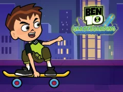 Гульня Ben 10 Skateboarding онлайн