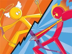 Гульня Stickdoll: God of Archery онлайн