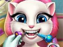 Гульня Angela Real Dentist онлайн