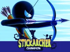 Гульня Stick Archer Champion онлайн