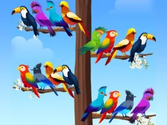 Гульня Bird Sort онлайн