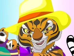 Гульня Kung Fu Panda Master Tigress онлайн