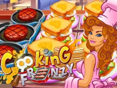 Гульня Frenzy Cooking онлайн