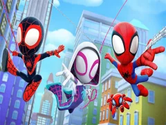 Гульня Spidey and his Amazing Friends Swing Into Action! онлайн