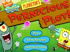Гульня Plankton's Pernicious Plot онлайн
