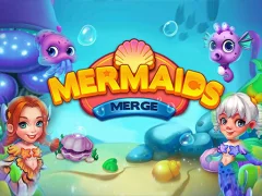 Гульня Merge Mermaids онлайн