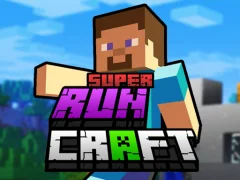 Гульня Super RunCraft онлайн