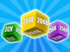 Гульня Merge Cubes 2048 3D онлайн