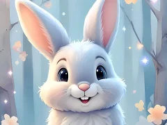 Гульня Easter Bunny Coloring Book онлайн