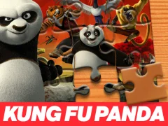 Гульня Kung Fu Panda Jigsaw Puzzle онлайн