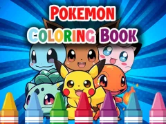 Гульня Pokemon Coloring Book онлайн