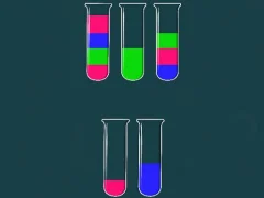 Гульня Water Sorting Color in the bottle онлайн