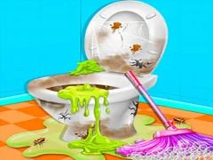 Гульня Dirty Home Cleaning Fix онлайн