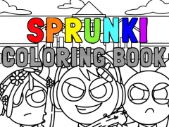 Гульня Sprunki Coloring Book онлайн
