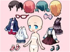 Гульня Chibi Anime Princess Doll онлайн