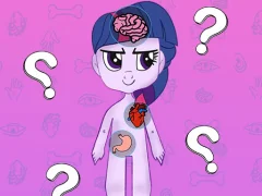 Гульня My Little Pony Learning The Body онлайн