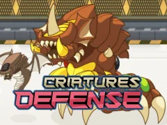 Гульня Criatures Defense онлайн