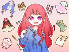 Гульня Dress Up Sweet Doll онлайн
