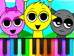 Гульня Sprunki Piano Explorer онлайн