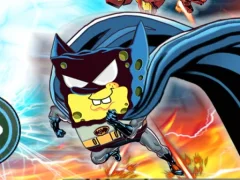 Гульня Super Hero Sponge онлайн
