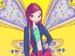 Гульня Winx Roxy Dressup онлайн