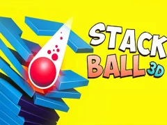 Гульня 3D Stack Ball онлайн