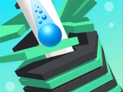 Гульня Stack Bounce Online онлайн