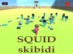 Гульня SQUID SKIBIDI онлайн