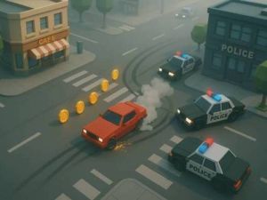 Гульня Г-н Дрыфтэр: Сімулятар пагоні на машыне онлайн