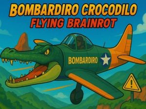 Гульня Лятучы Bombardiro Crocodile онлайн