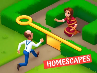 Гульня Homescapes онлайн