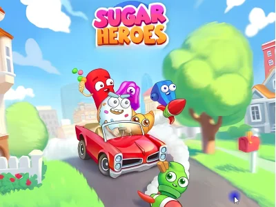 Гульня Sugar Heroes онлайн