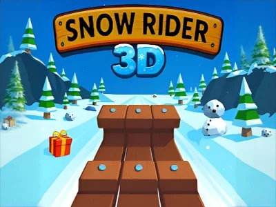 Гульня Snow Rider 3D онлайн